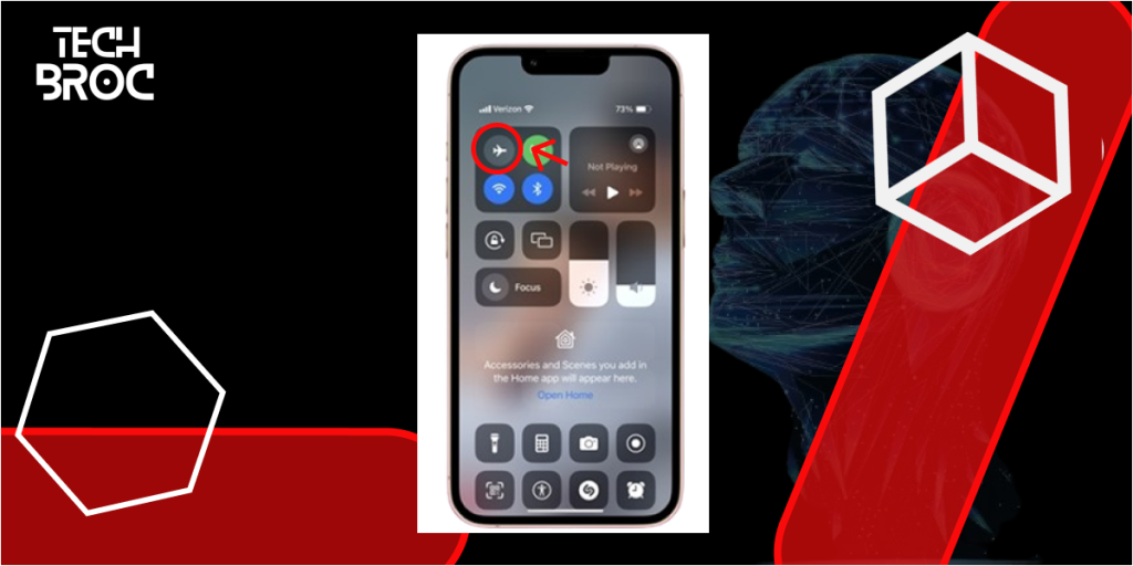 Enable and Disable Airplane Mode to fix sim failure unavailable