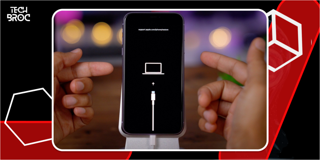 Use recovery mode to Fix the iPhone White Screen of Death