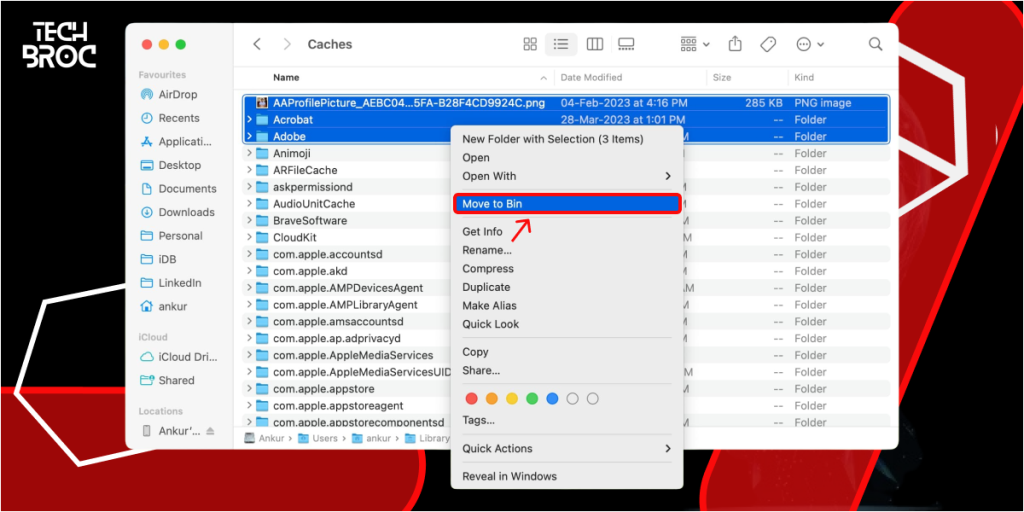 Clear Cache and Temporary Files