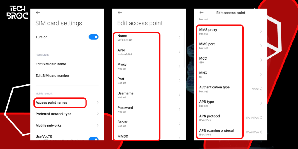 Optimize APN Configuration in Mobile Device Settings