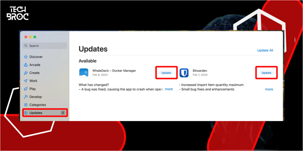 Update macOS and Applications Fix Your System Has Run Out of Application Memory on Mac